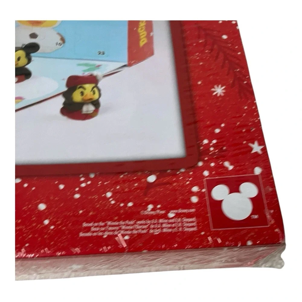 Disney Duckalooz Christmas Advent Calendar 24 Rubber Duck Figures Toy New 2025